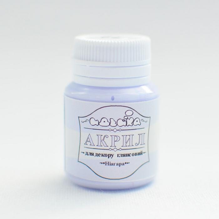 Акриловая краска Идейка 20 мл Ниагара (skl-98272 gl)