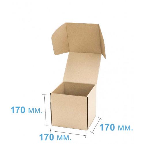 Коробка 170х170х170 Бурый (311) - фото 2 Коробка 170х170х170 Бурый (311) - фото 2