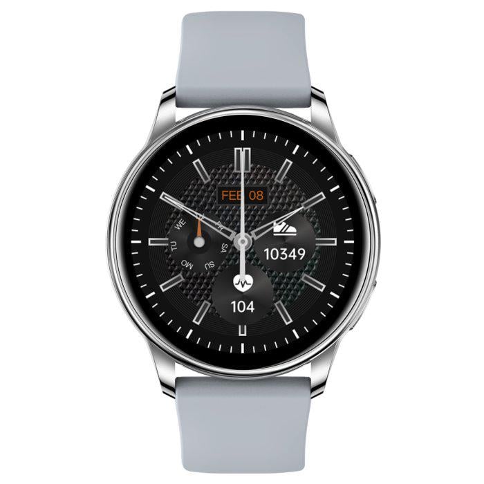 Смарт-годинник UWatch Smart Melisia Silver Rubber з ремінцями 2 шт. (2025) - фото 3 Смарт-годинник UWatch Smart Melisia Silver Rubber з ремінцями 2 шт. (2025) - фото 3