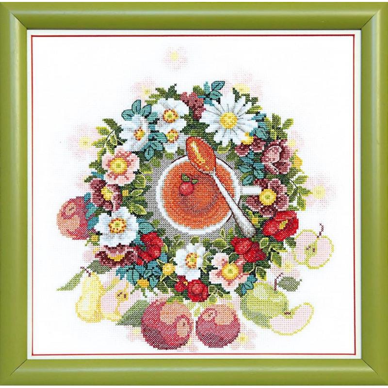 Набір для вишивки хрестиком Чарівна Мить ВТ-107 Літній чай (20523)