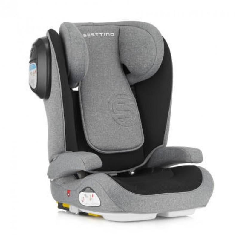 Автокресло Sesttino Race группа 2-3 15-36 кг с системой Isofix Серый