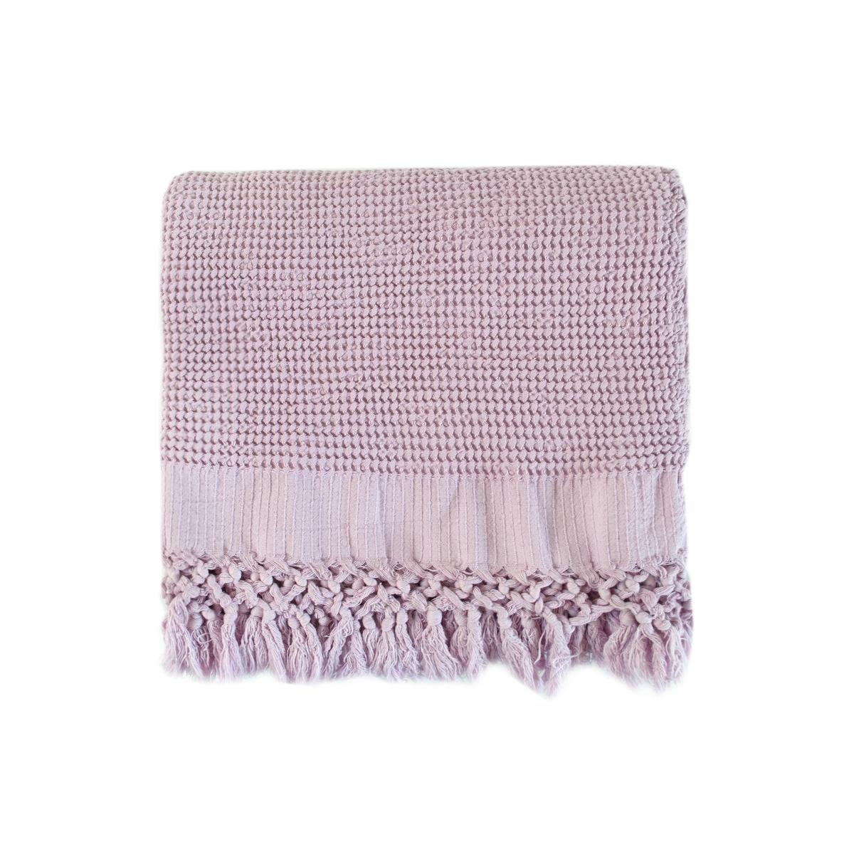 Плед Lotus Home Rius 130x170 см Бузковий (svt-2000022331302) - фото 2