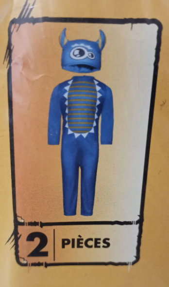 Костюм на Хэллоуин для мальчика Монстр 2-4 Синий (190345-2-4) - фото 3 Костюм на Хэллоуин для мальчика Монстр 2-4 Синий (190345-2-4) - фото 3