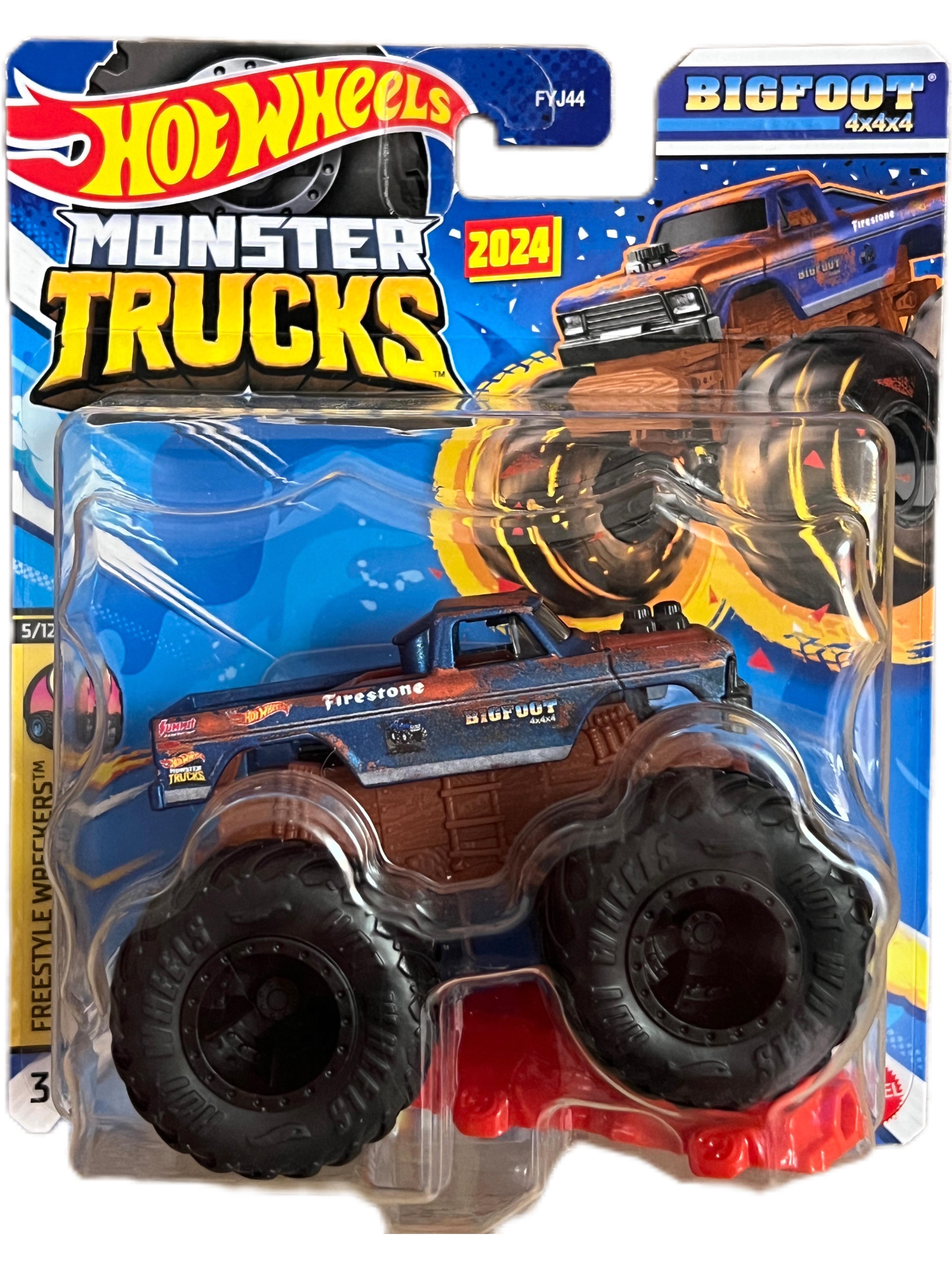 Іграшкова машинка-позашляховик Hot Wheels Monster truck Freestyle Wreckers Bigfoot (13919565)