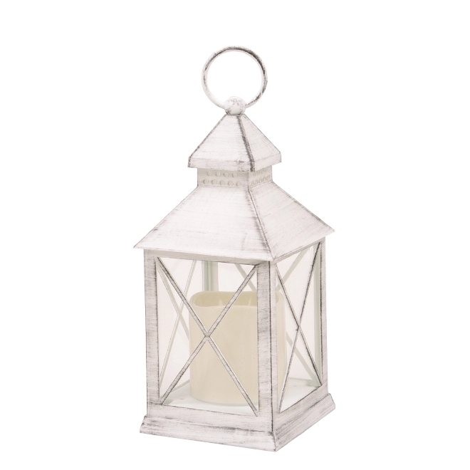 Свічник-ліхтар зі свічкою LED OR-PL6050A-1 Чорно-білий (45477) - фото 1 Свічник-ліхтар зі свічкою LED OR-PL6050A-1 Чорно-білий (45477) - фото 1