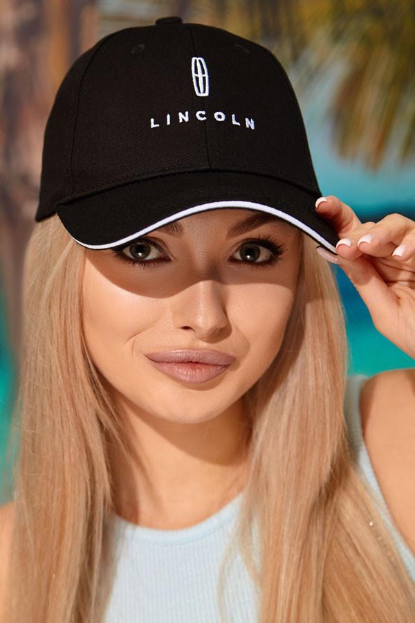 Бейсболка для автомобилистов Braxton "Lincoln" унисекс Черный (1698)