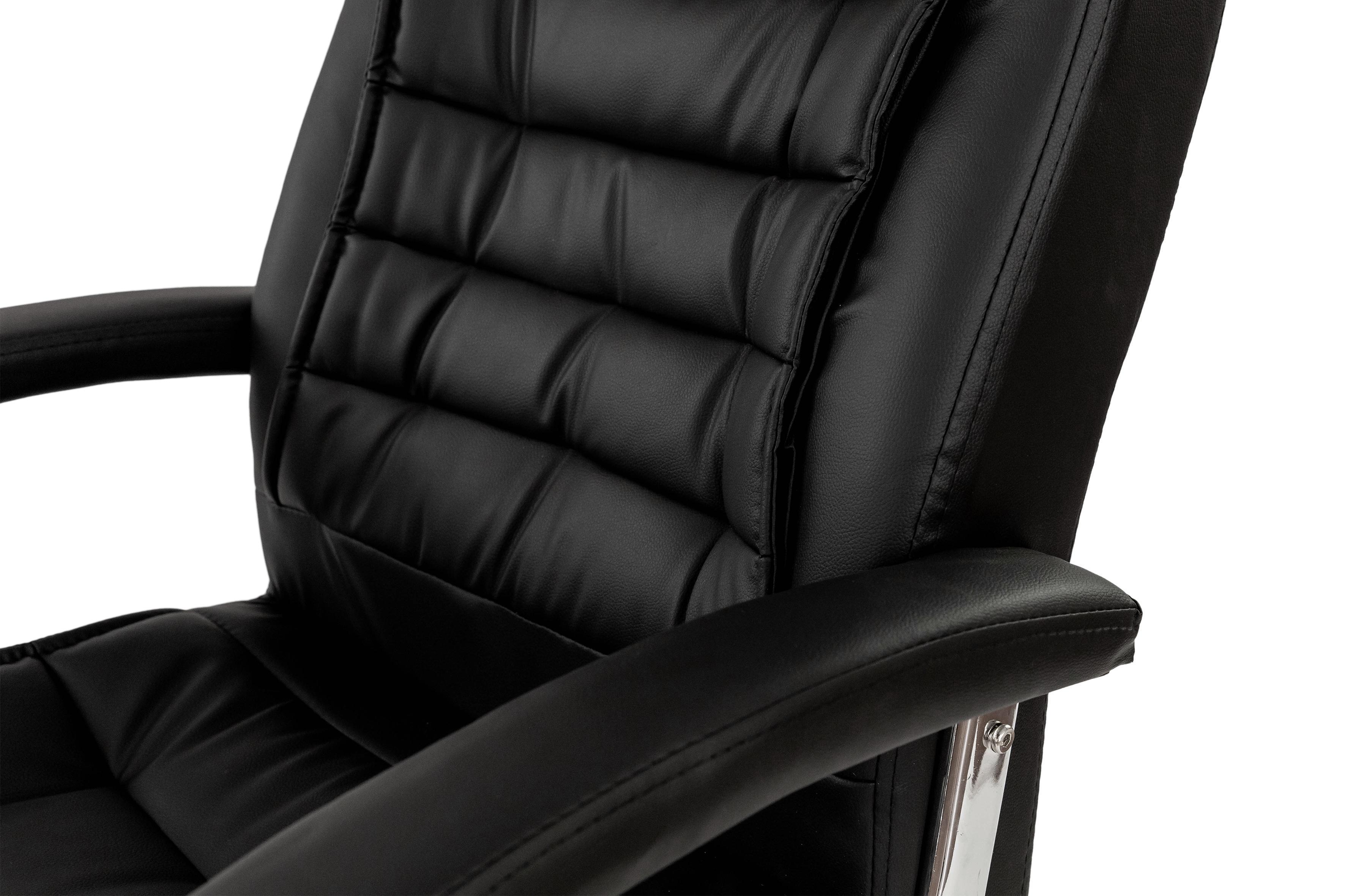 Офисное кресло Мікс Меблі Пиксель 510x1120x480 мм Черный (GAА0055906) - фото 10