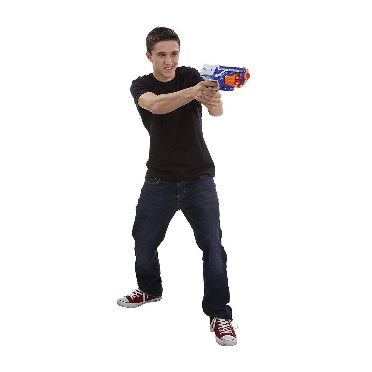 Бластер Nerf N-Strike Elite Disruptor (B9837) - фото 7 Бластер Nerf N-Strike Elite Disruptor (B9837) - фото 7