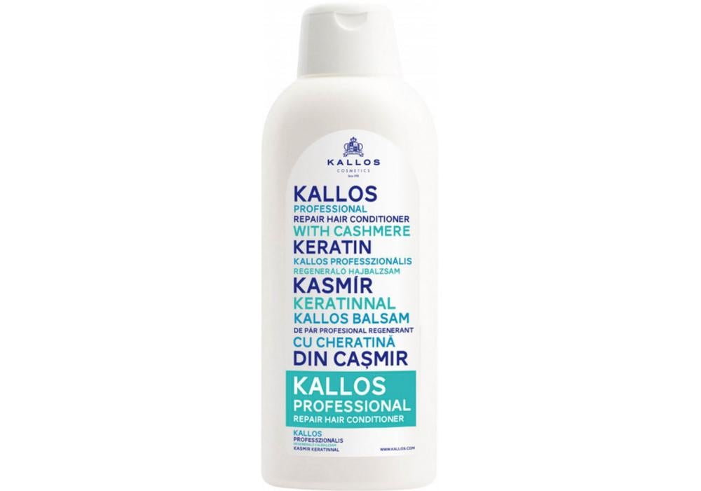 Кондиционер Kallos Professional Conditioner with Cashmere для профессионального восстановления волос 1 л