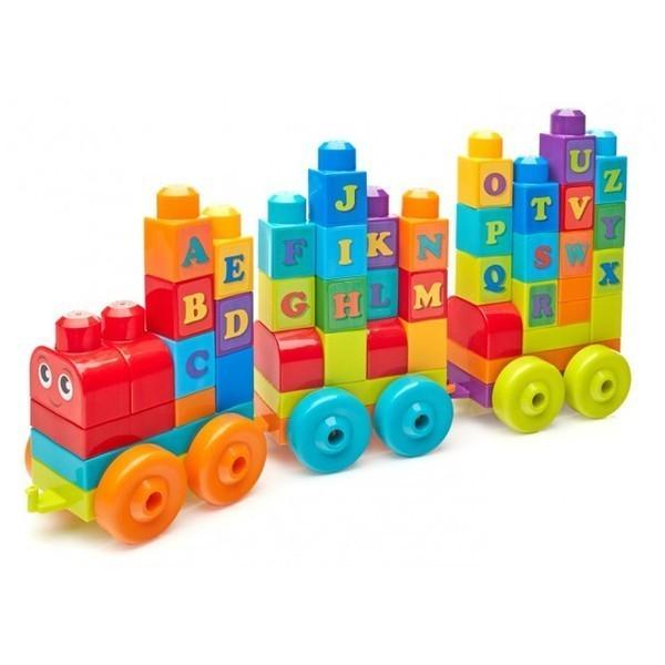 Конструктор Fisher Price Mega Bloks Поезд с буквами (DXH35) - фото 2