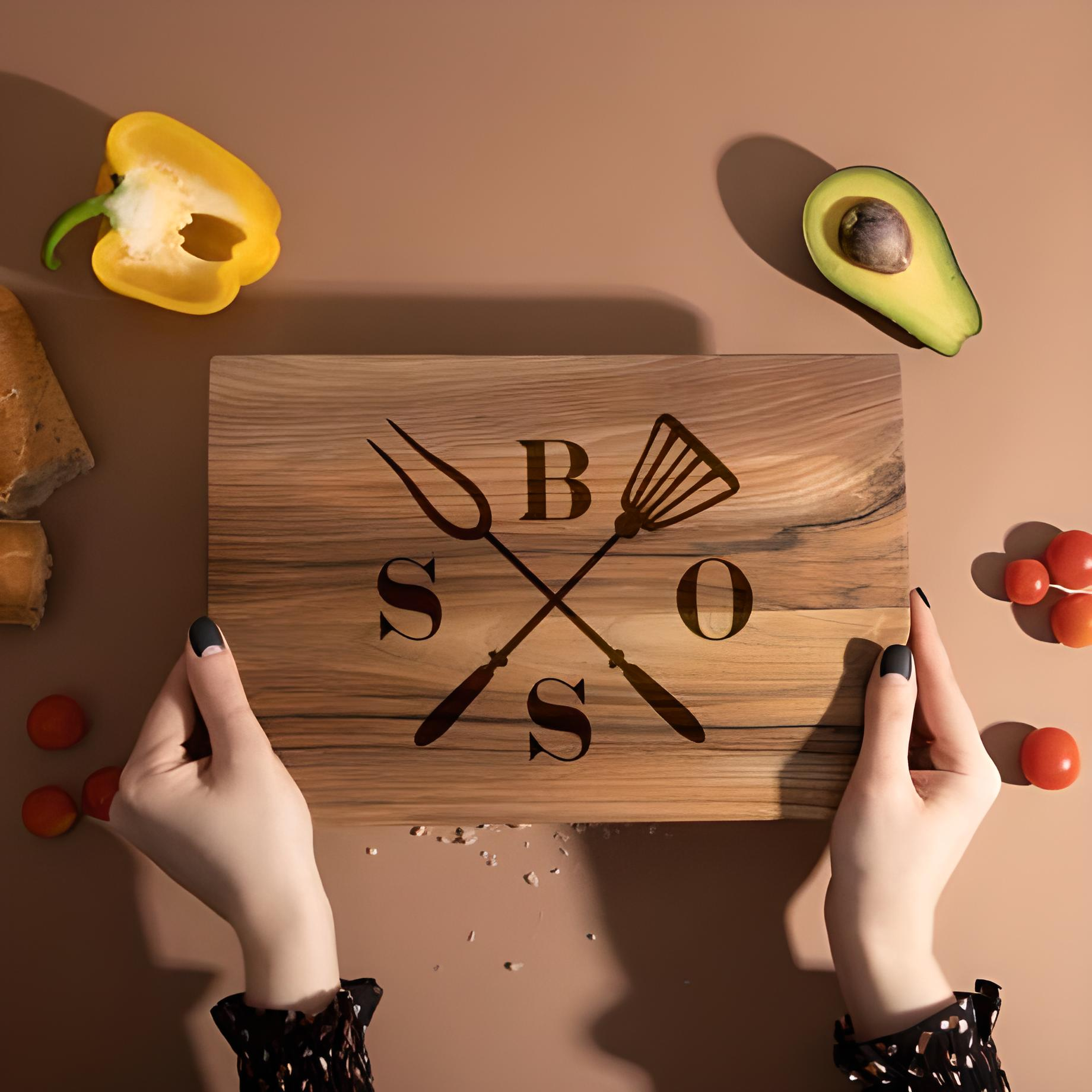 Доска кухонная Boss из ореха S (4-6-4598566)