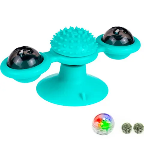 Игрушка для кота Rotate windmill cat toy - фото 4