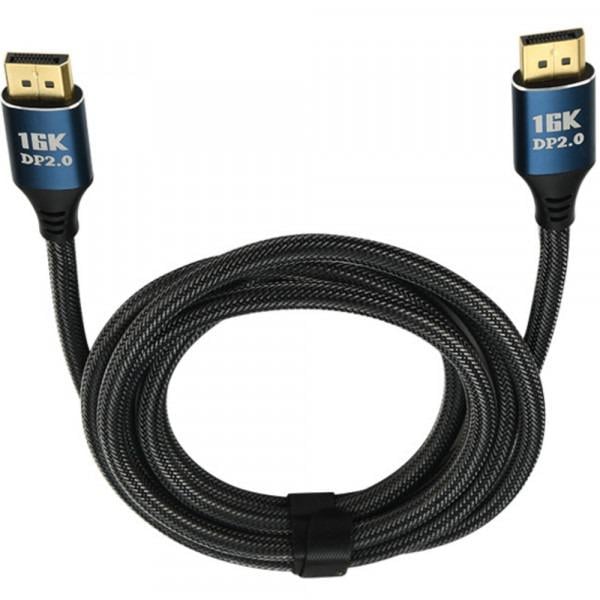 Кабель для передачі даних DisplayPort MM 2 м Чорний (604928)