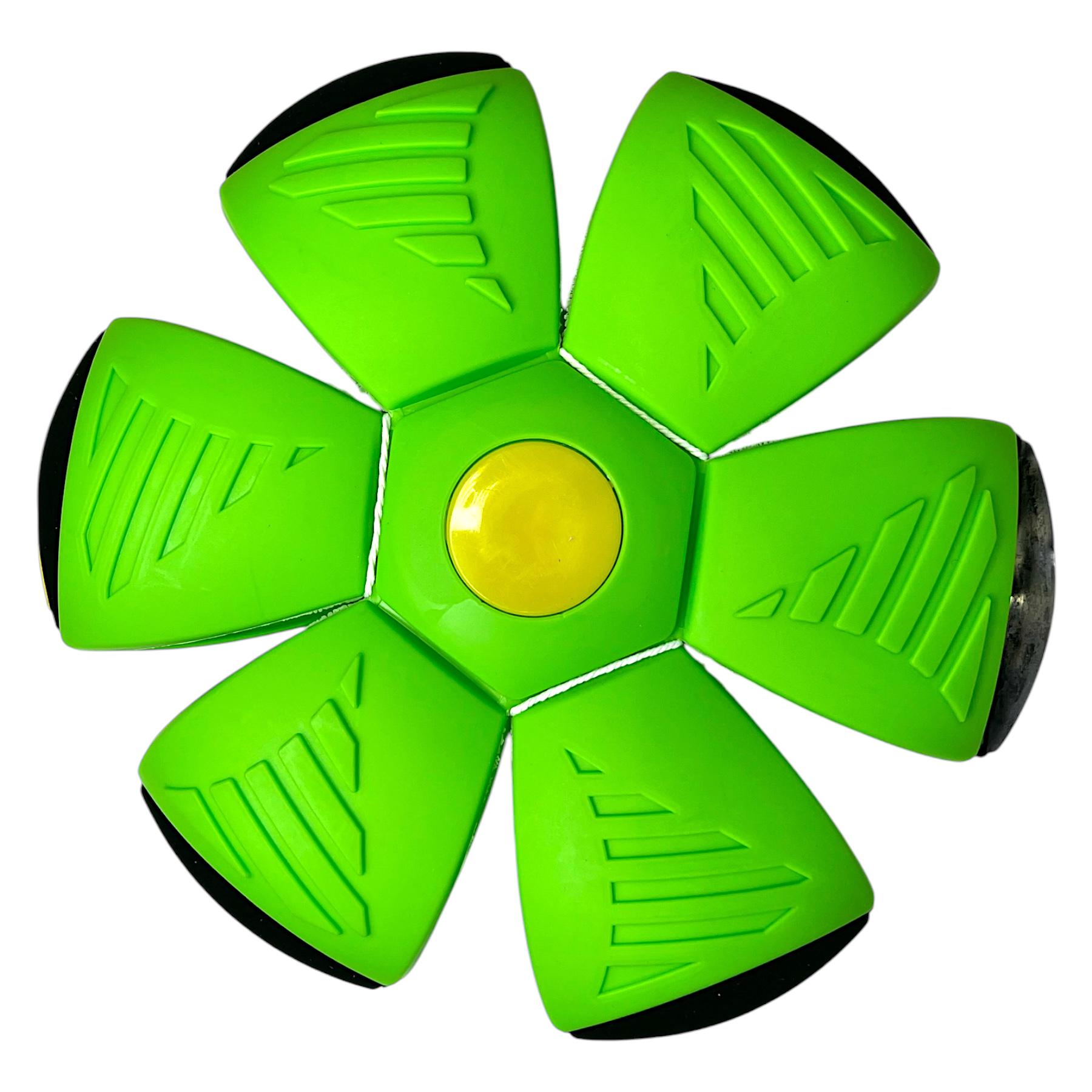 Дитячий м'яч-фрісбі M12081 підсвічування Зелений