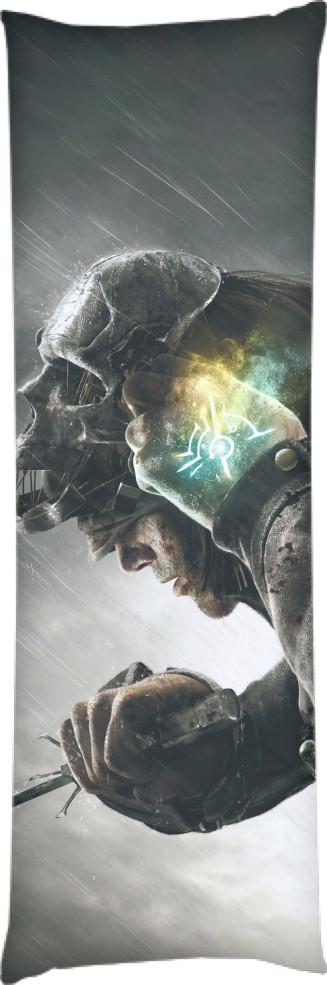 Подушка дакимакура Dishonored 6 60x180 см (14107176)