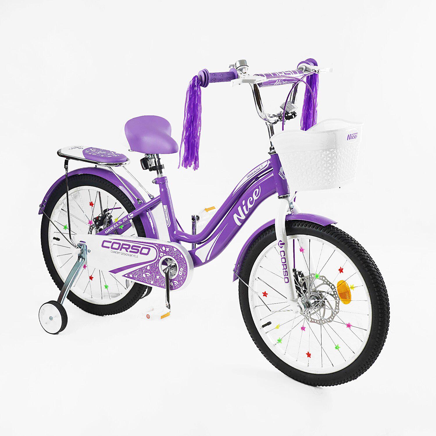 Велосипед 2-х колесный 20" Corso Nice NC-20105 (25562831)