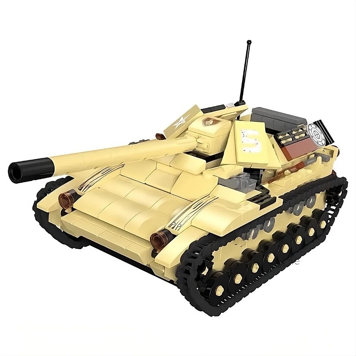 Конструктор ХВ 50012 12 Танк серия Across the Battlefield с подвижной башней 511 элементов