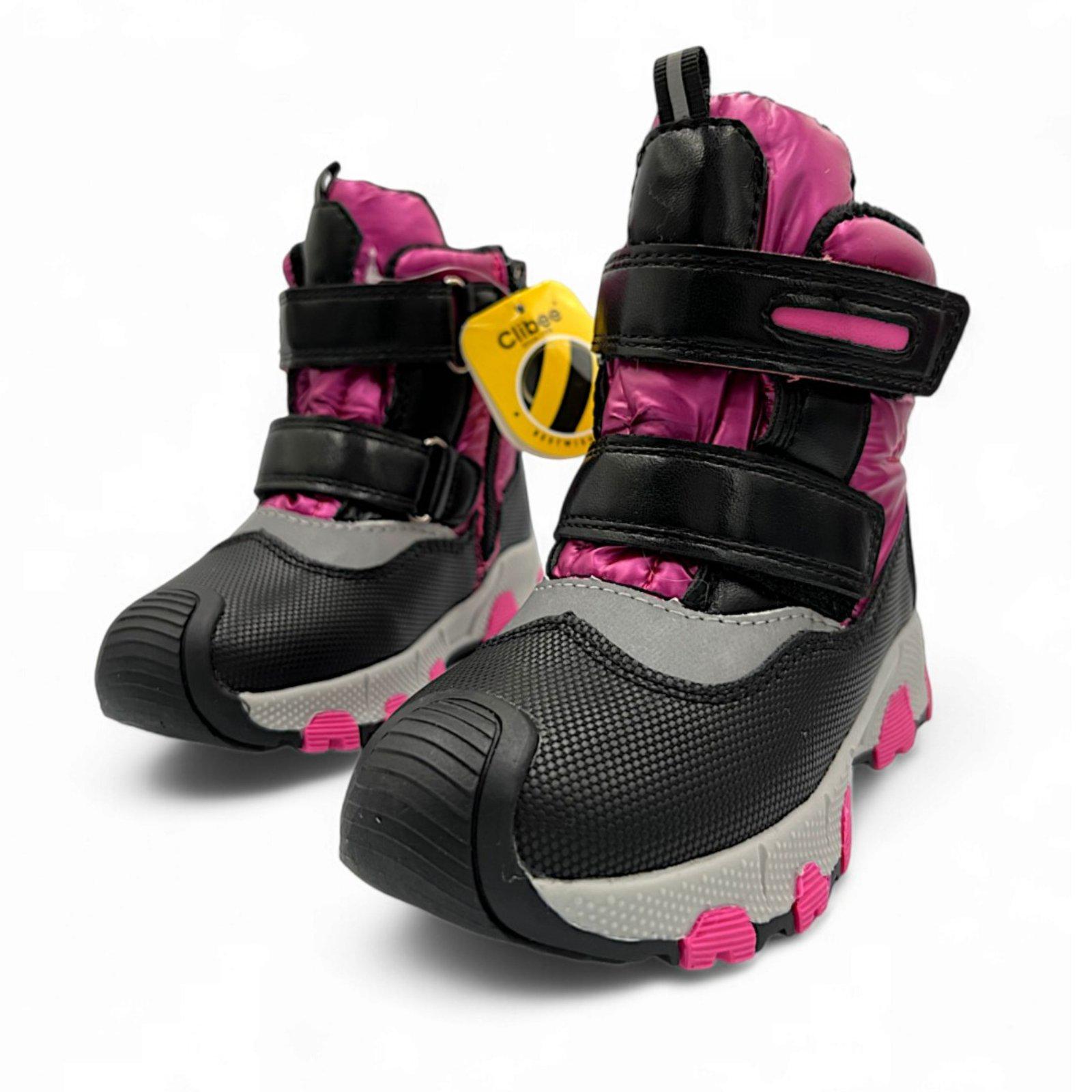 Чоботи для дівчинки зимові Clibee р.27 Рожевий (VM826s) - фото 5 Чоботи для дівчинки зимові Clibee р.27 Рожевий (VM826s) - фото 5