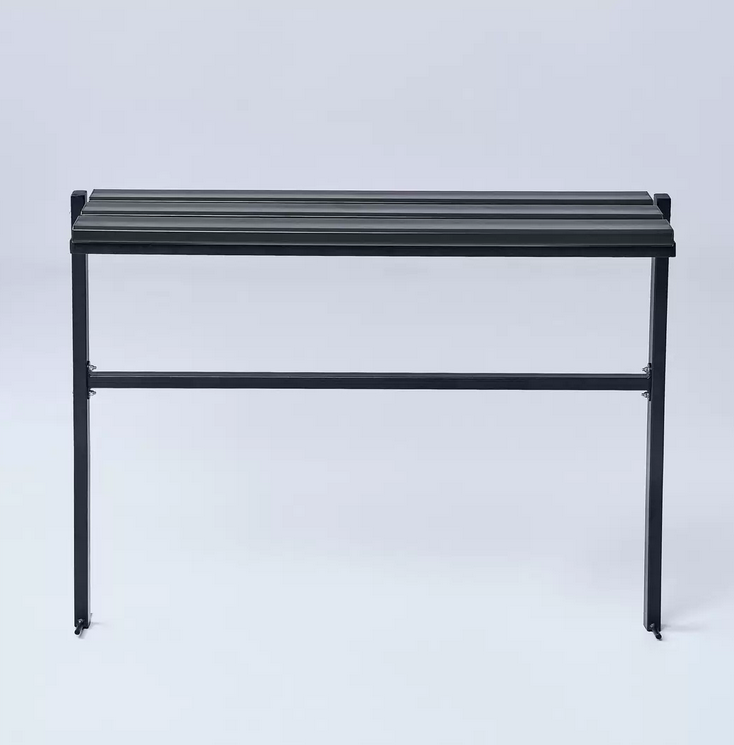 Скамейка опрокидывающаяся Графитовый/Черный (00023548)