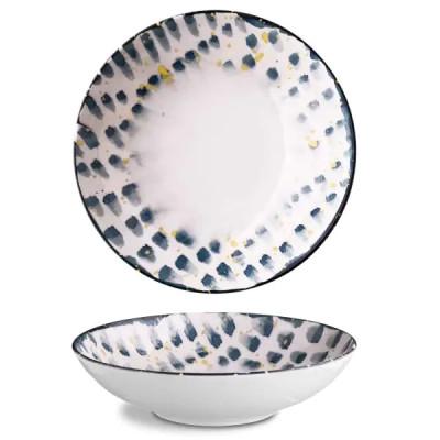 Тарілка глибока G.Benedikt Isabelle 22 см Blue Brush (ISC1922-K0011) - фото 2 Тарілка глибока G.Benedikt Isabelle 22 см Blue Brush (ISC1922-K0011) - фото 2