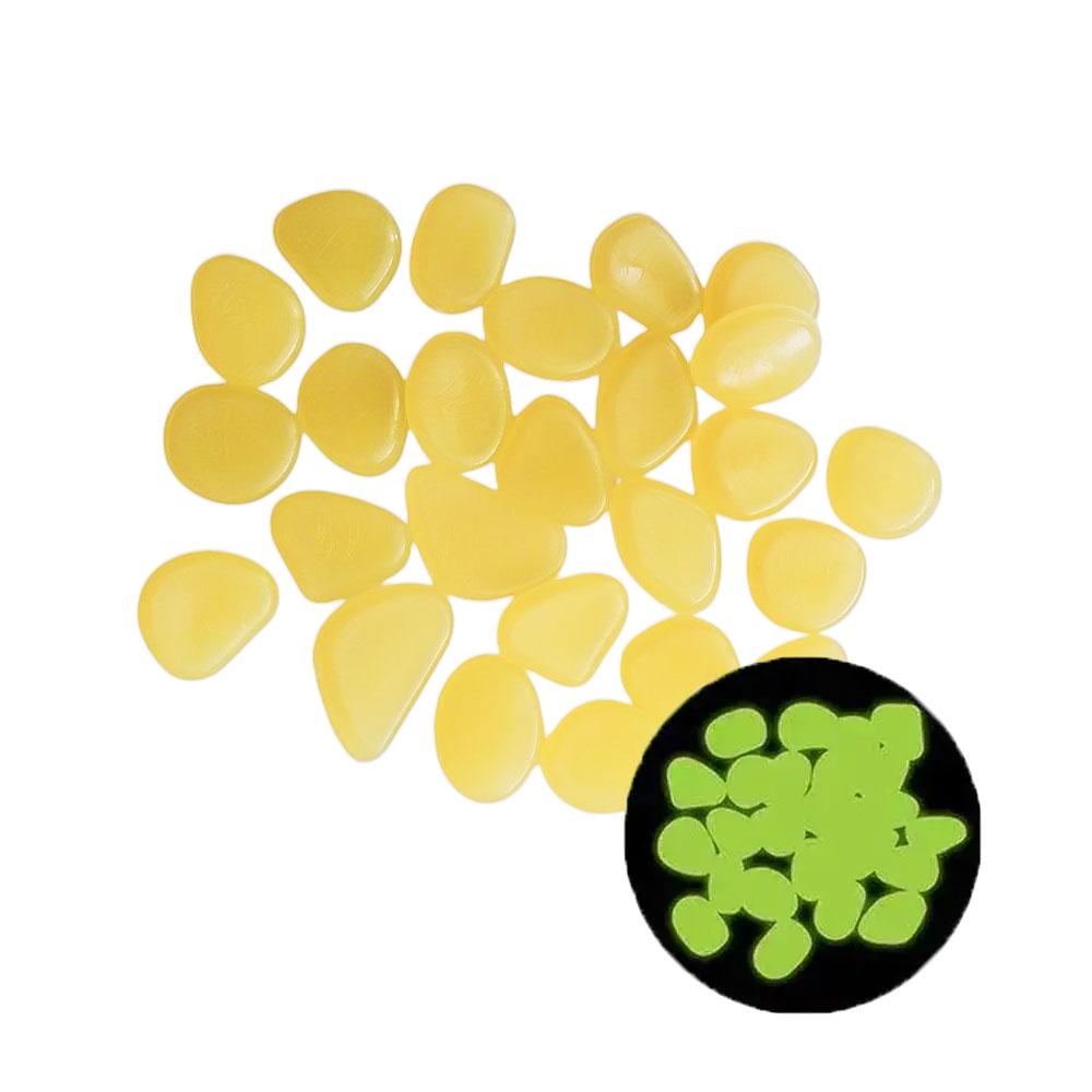 Каміння декоративне яке світиться в темряві Жовтий (TA0004_2) - фото 2 Каміння декоративне яке світиться в темряві Жовтий (TA0004_2) - фото 2