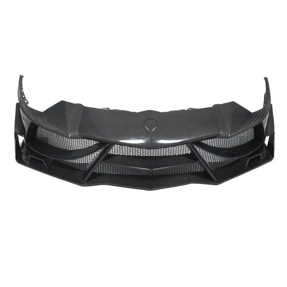 Накладки на бампер передний DDCarbon Lip для Lamborghini Aventador натуральный карбон (138348)