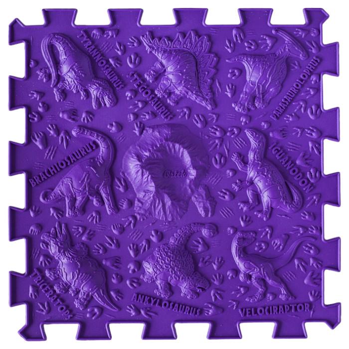 Розвиваючий килимок масажний Пазли Мікс Терразаври 1 елемент Фіолетовий (FY1006) - фото 1 Розвиваючий килимок масажний Пазли Мікс Терразаври 1 елемент Фіолетовий (FY1006) - фото 1