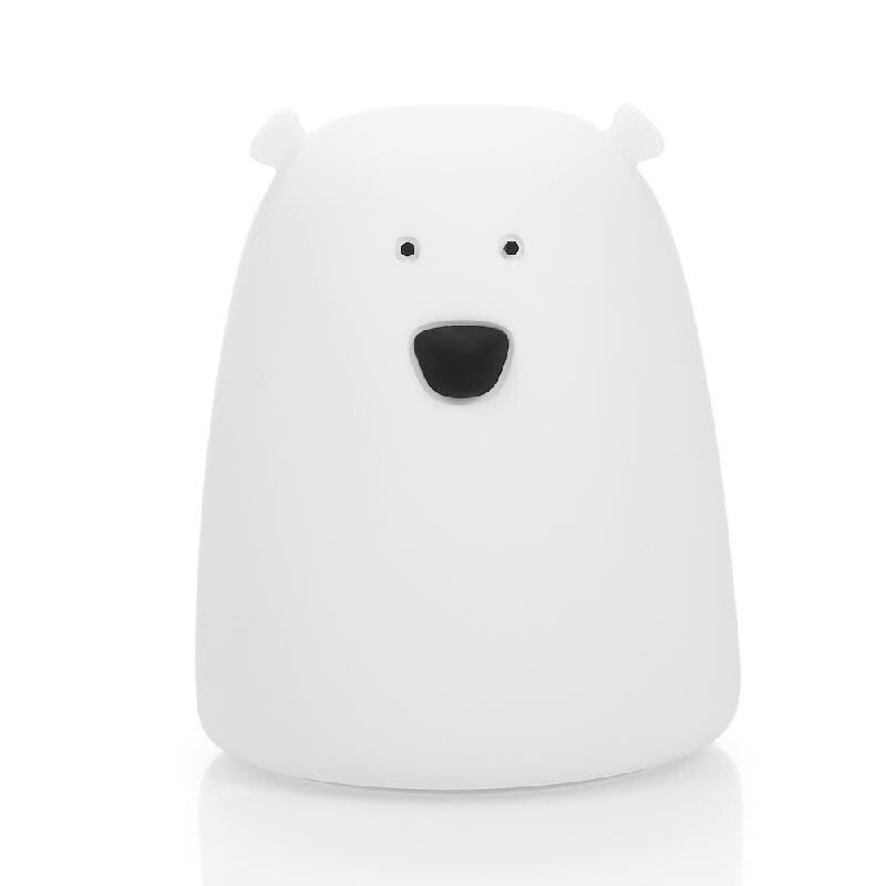 Ночник детский Mr Bear ветодиодный Белый Ночник детский Mr Bear ветодиодный Белый