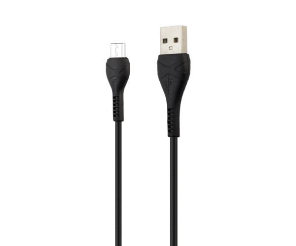 Кабель-Data HOCO X37 Cool power Micro USB 3А 1 м Black Кабель-Data HOCO X37 Cool power Micro USB 3А 1 м Black