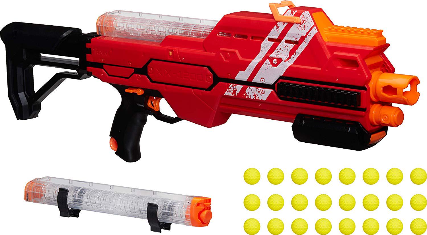 Бластер Nerf Rival Hypnos XIX-1200 Red (E2900) - фото 1 Бластер Nerf Rival Hypnos XIX-1200 Red (E2900) - фото 1