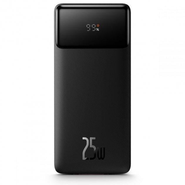 Повербанк PowerBank Baseus Bipow Digital Display 20000mAh 25W QC3.0 PD Black (PPBD020301)