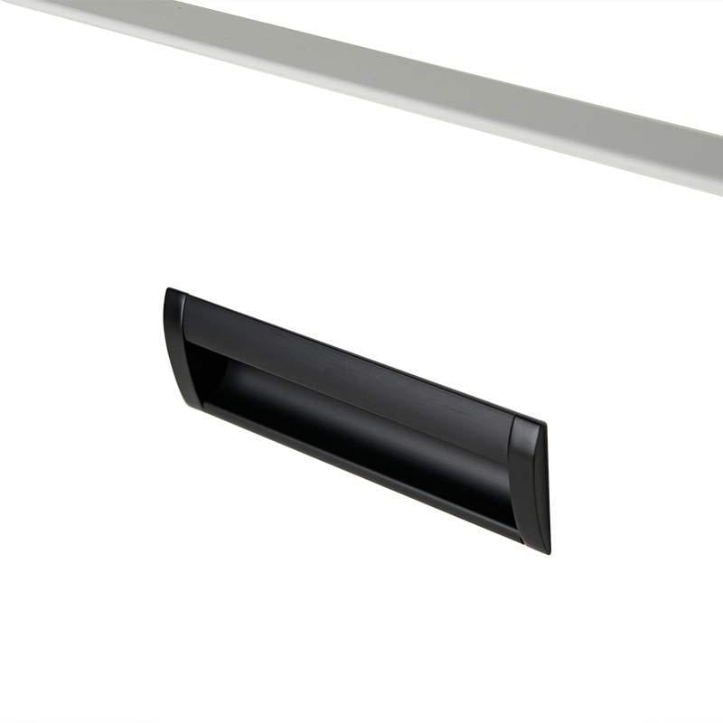 Меблева ручка Rosa Fiori M 0010.128 Чорний браш (11731)