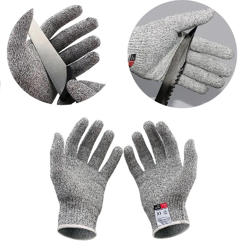 Перчатки защитные от порезов Cut resistant gloves 5 класс защиты XL (15123621) - фото 5