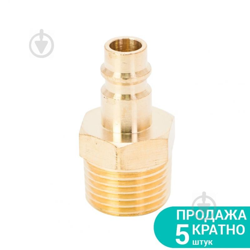 Штуцер с наружным резьбовым соединением MT 1/2" (латунь) SIGMA (7022531)