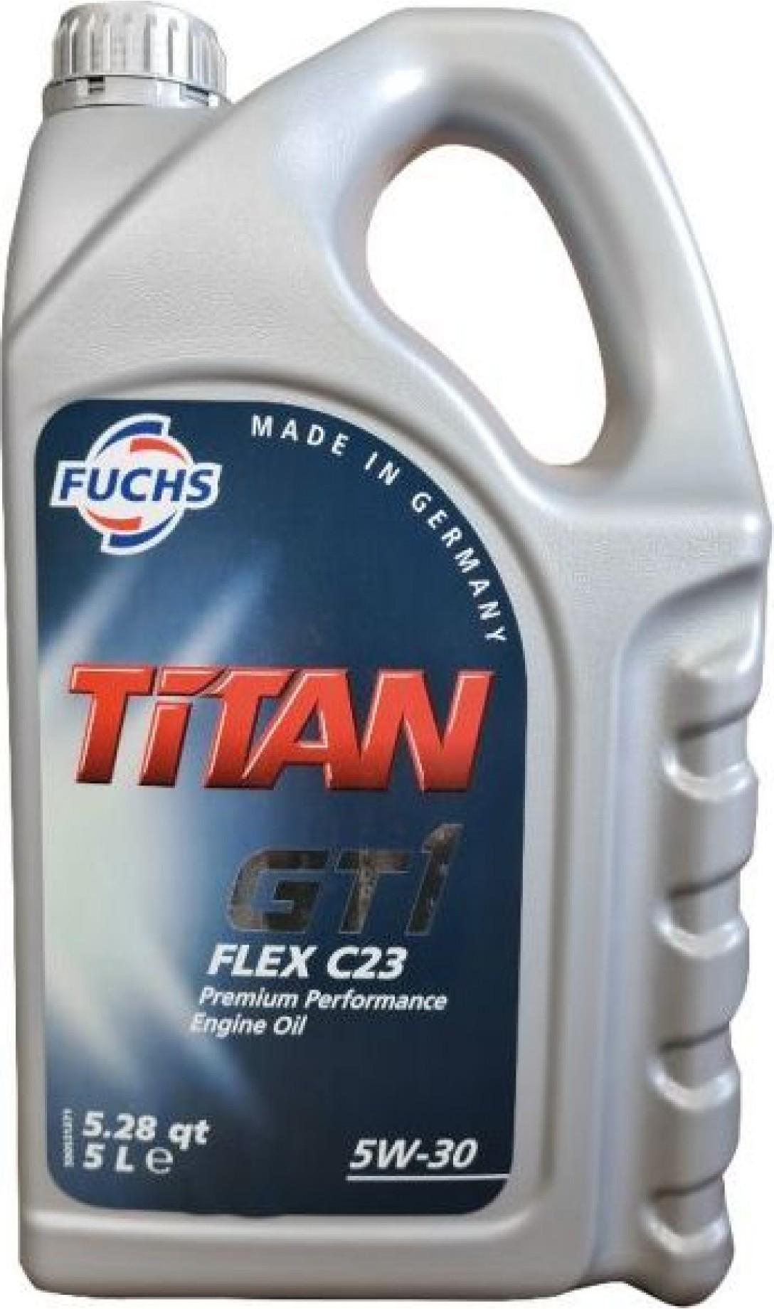 Моторное масло Titan GT1 FLEX C23 5W-30 5 л