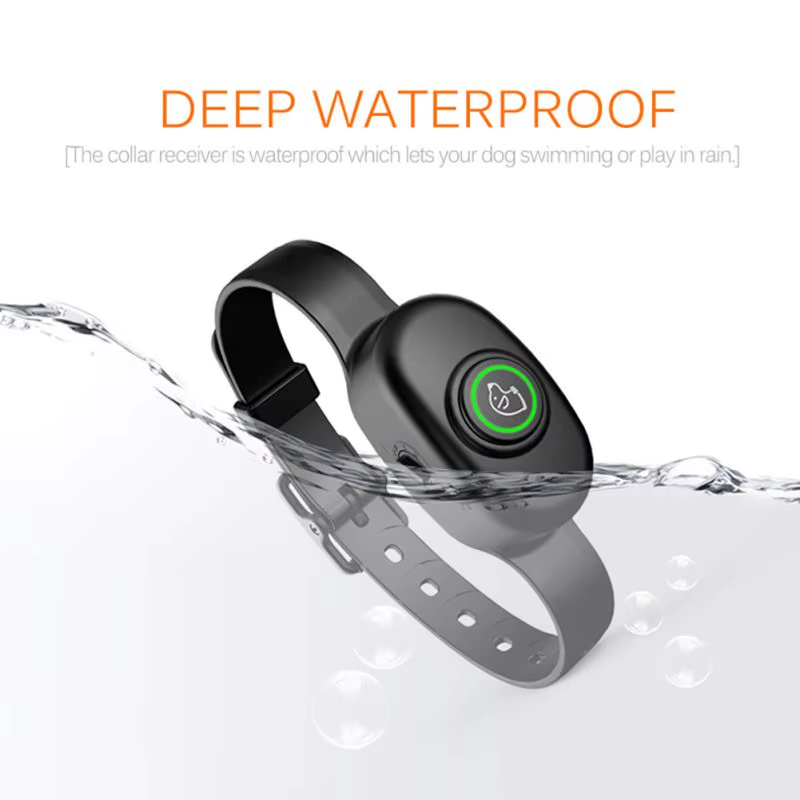 Нашийник електронний дресирувальний від гавкоту бобак PEDONO DOG-300 bark Orange (048) - фото 6