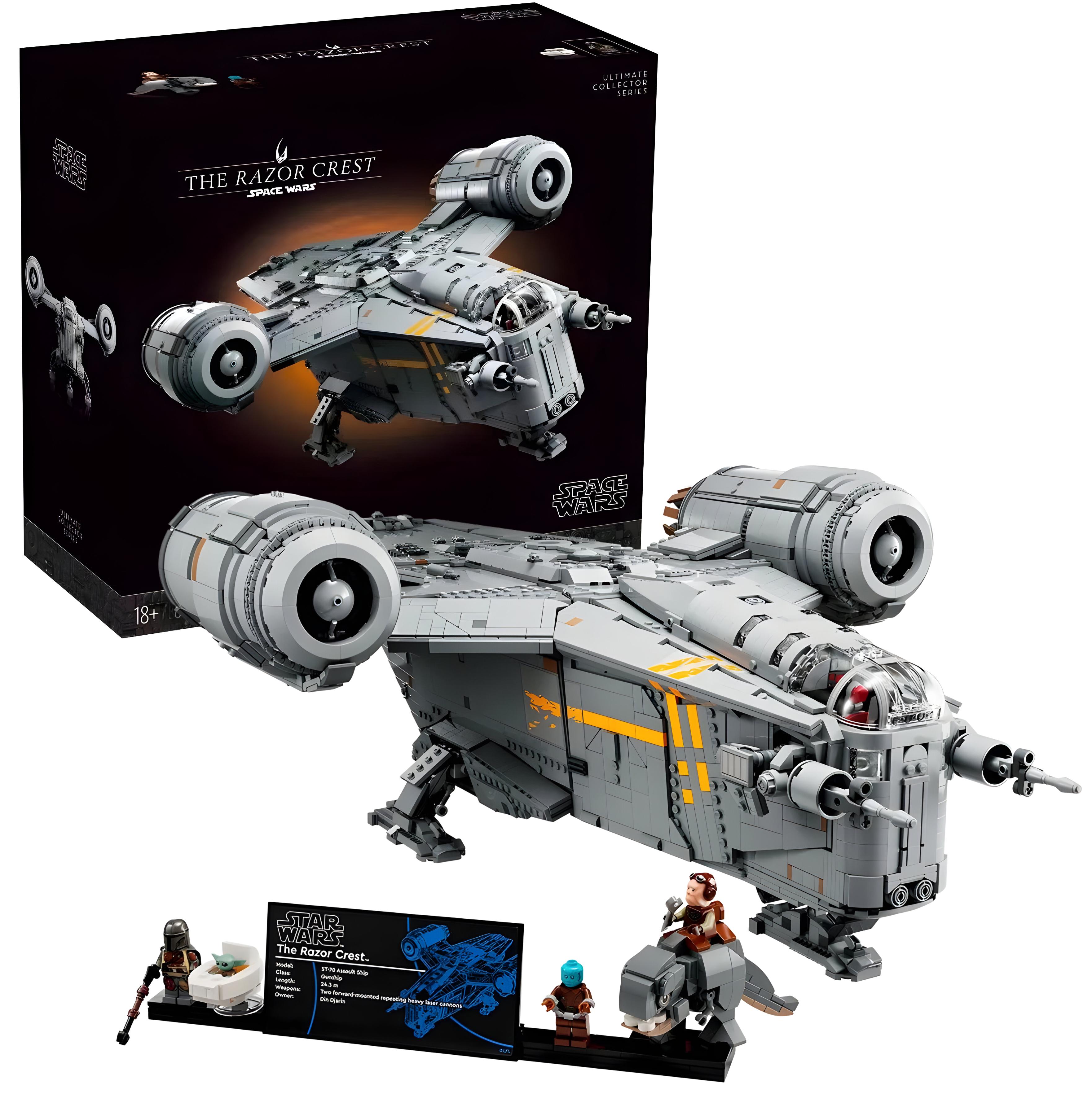 Конструктор детский Star Wars The Razor Crest 6187 дет. (70111) Конструктор детский Star Wars The Razor Crest 6187 дет. (70111)