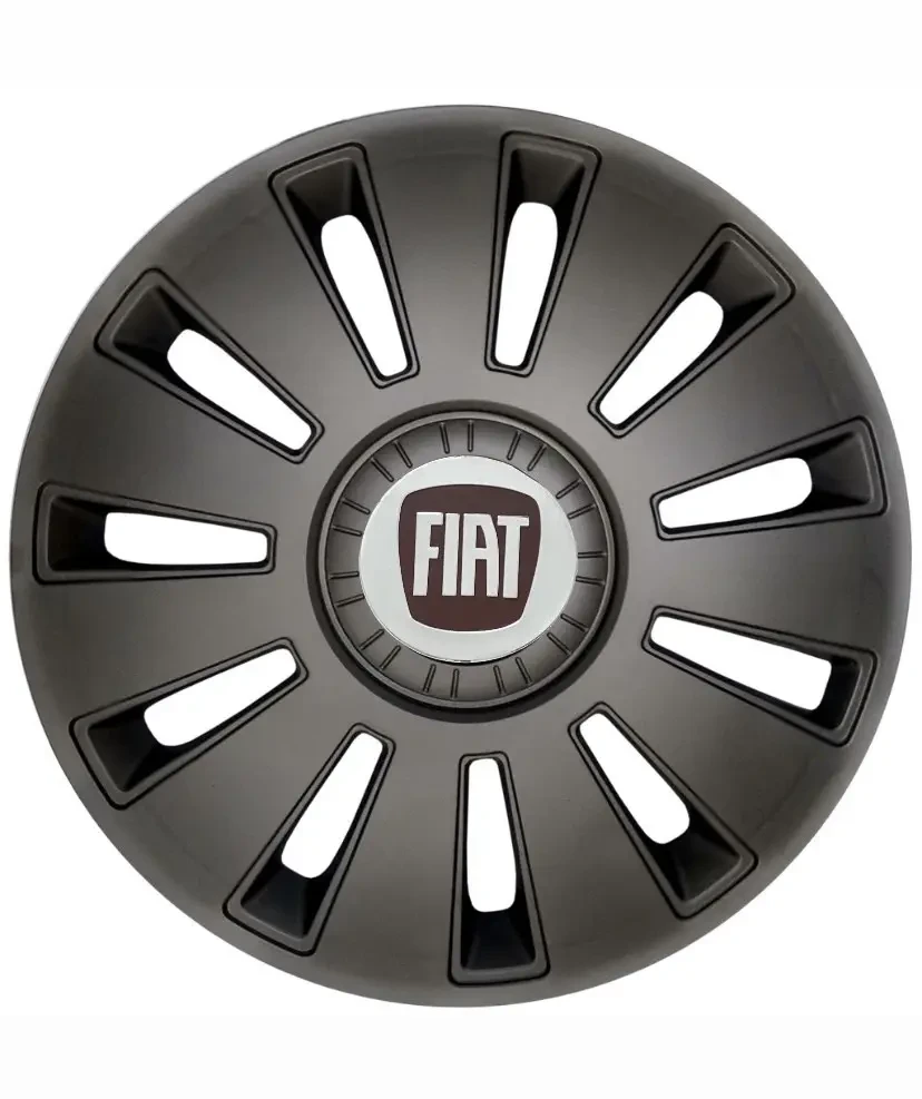 Колпак колесный Kenguru REX Fiat R15 4 шт. Графит