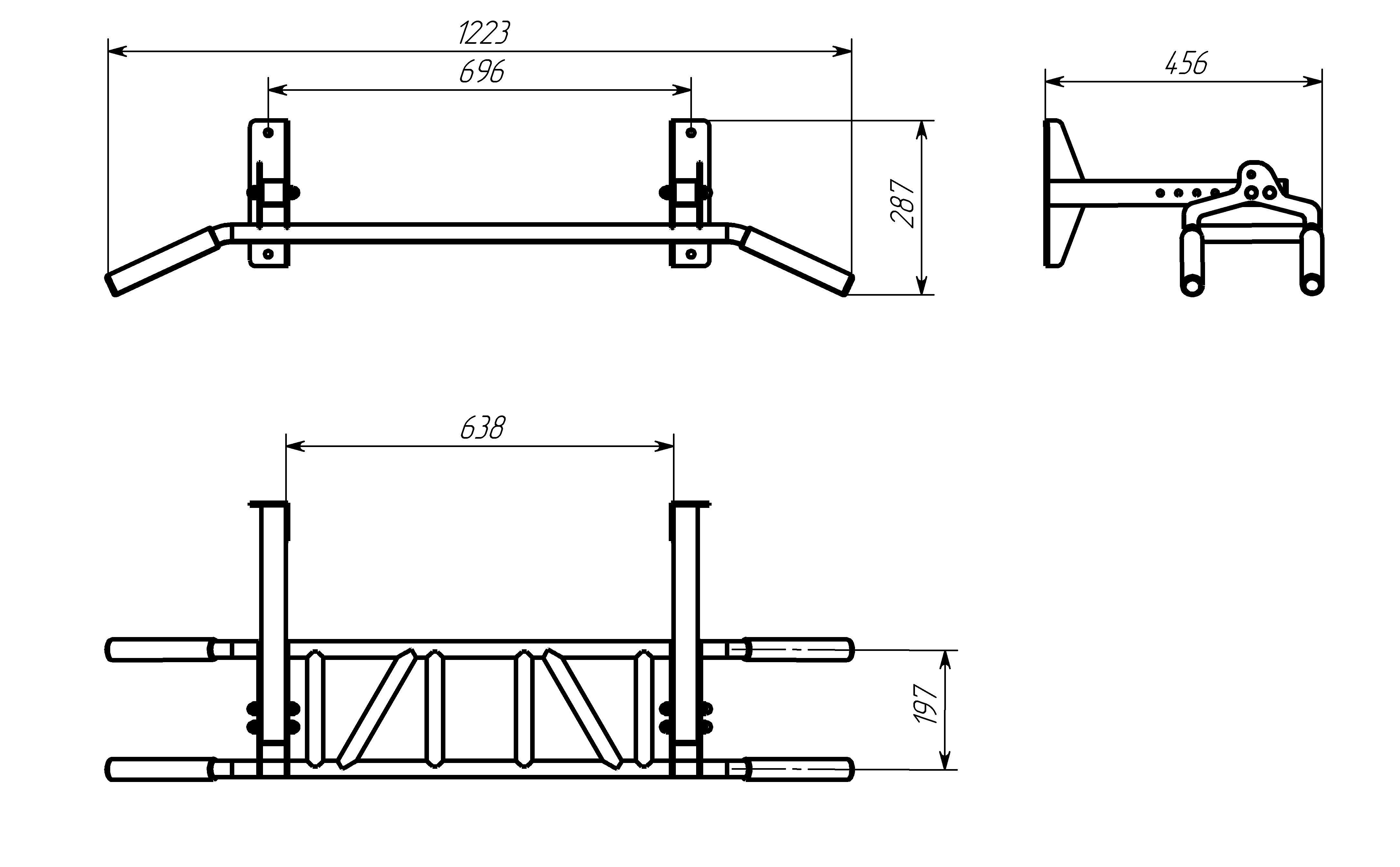 Турник универсальный SiverSport SW-408 Черно-желтый - фото 3 Турник универсальный SiverSport SW-408 Черно-желтый - фото 3