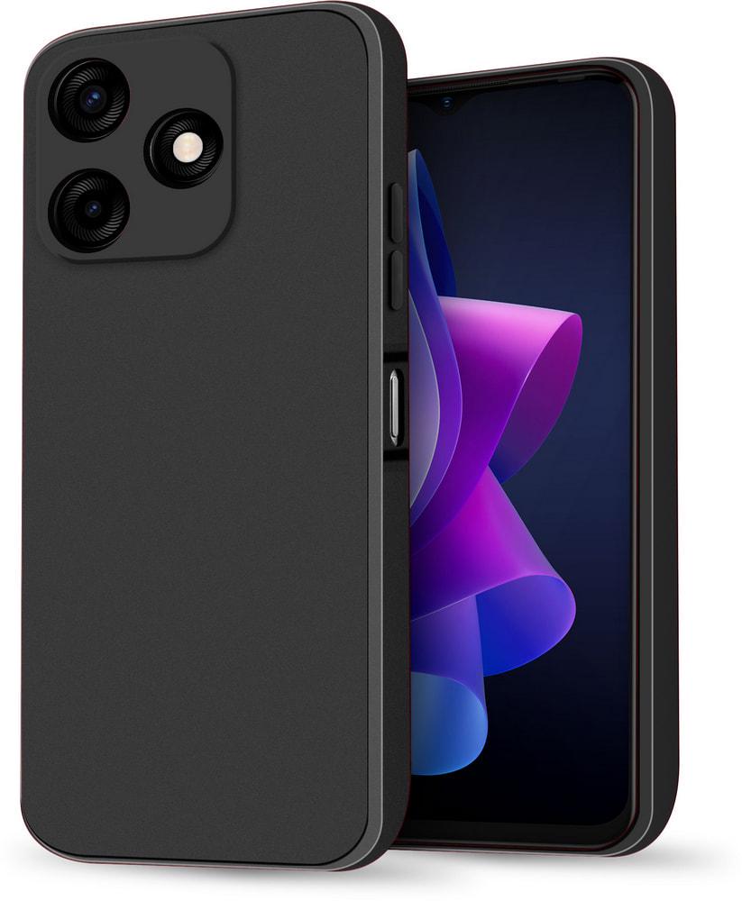 Силиконовый чехол HardCorner для Tecno Spark 10 Black (34626-2B)