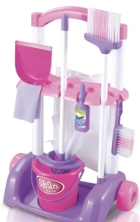 Детский игровой набор для уборки Little Helper Розовый - фото 2 Детский игровой набор для уборки Little Helper Розовый - фото 2