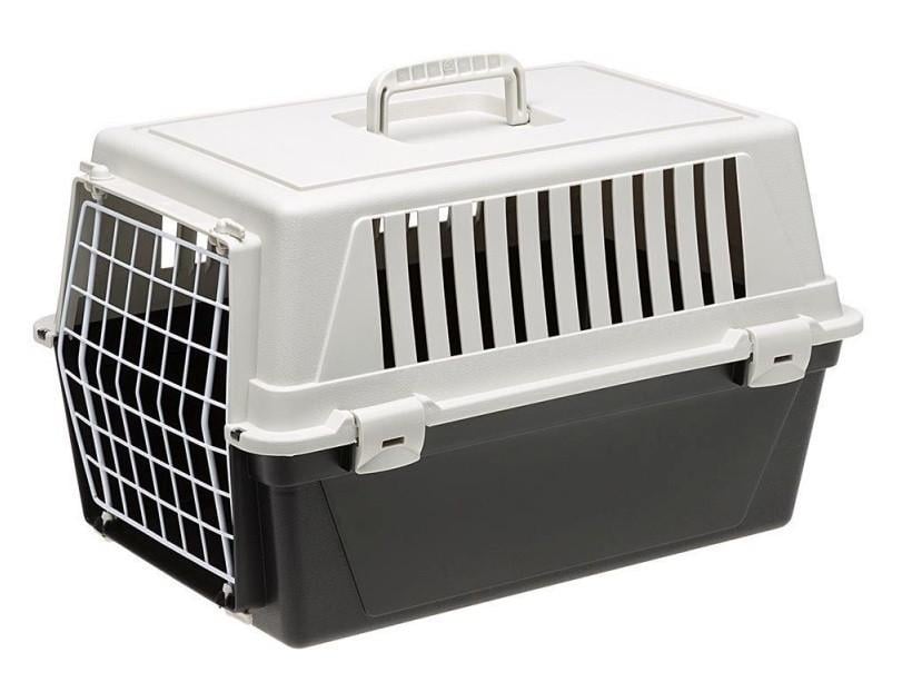 Переноска для собак и кошек Ferplast Atlas 10 32,5х48х29 см Черный/Серый (73007899)