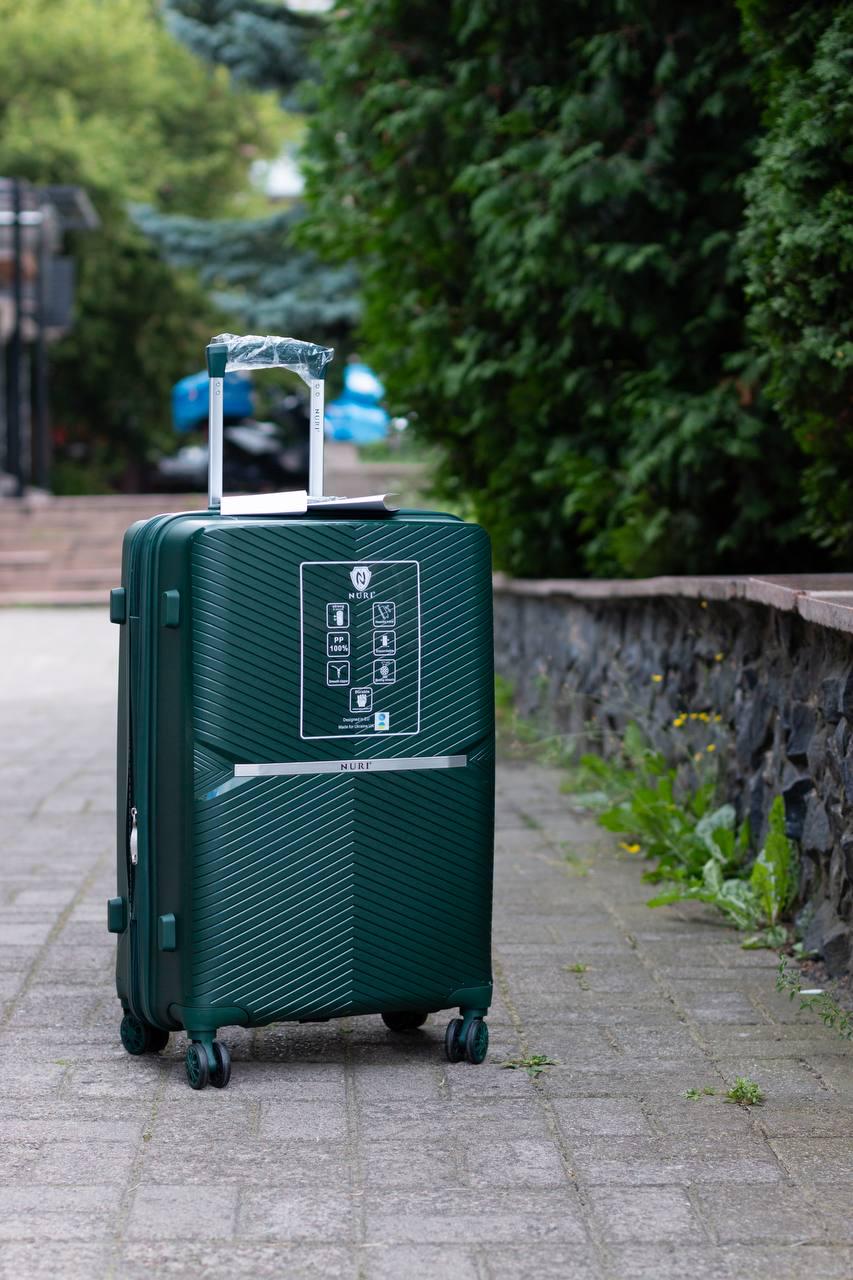 Валіза пластикова Nuri 2002 L Зелений (11775467) - фото 7 Валіза пластикова Nuri 2002 L Зелений (11775467) - фото 7