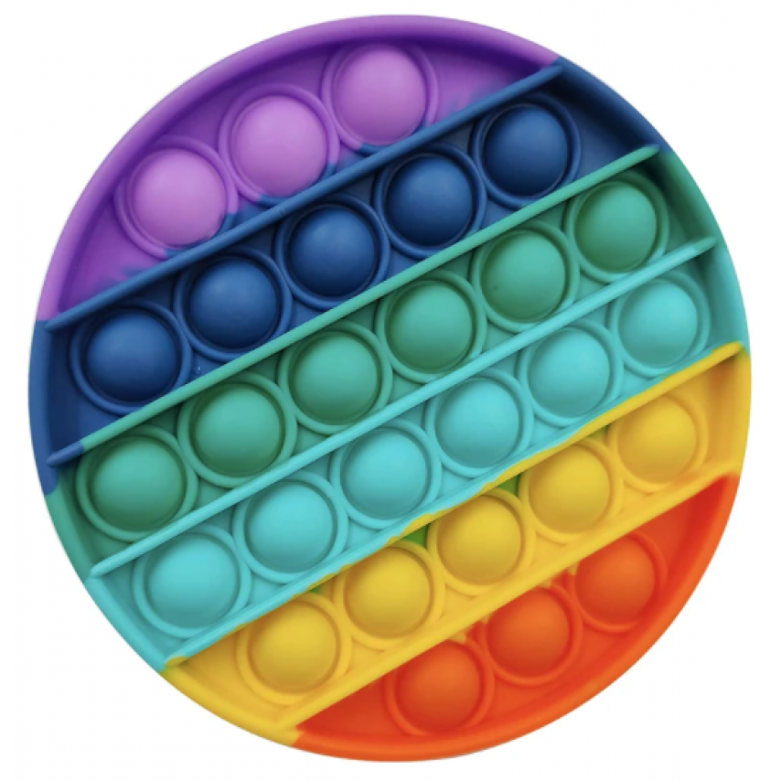 Іграшка антистрес Pop-It Веселка коло