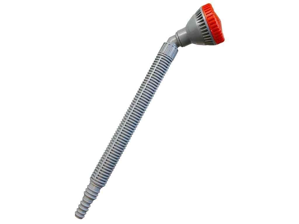 Розпилювач на шланг SLD 1/2"-3/4" кутовий 350 мм 148 пластик Сірий (888202)