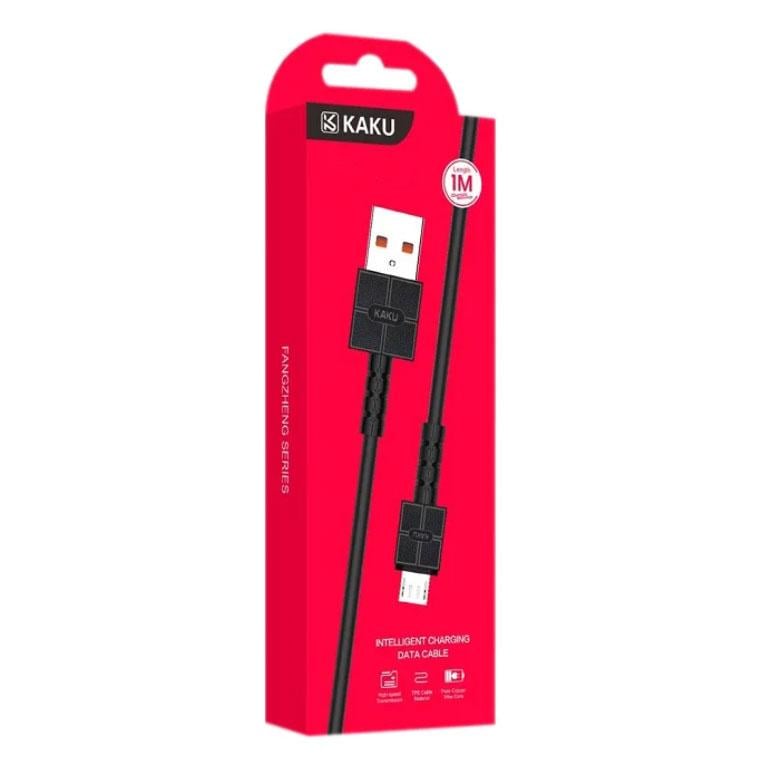 USB кабель Kaku KSC-293 USB-Micro USB 1 м Black (1251685964)