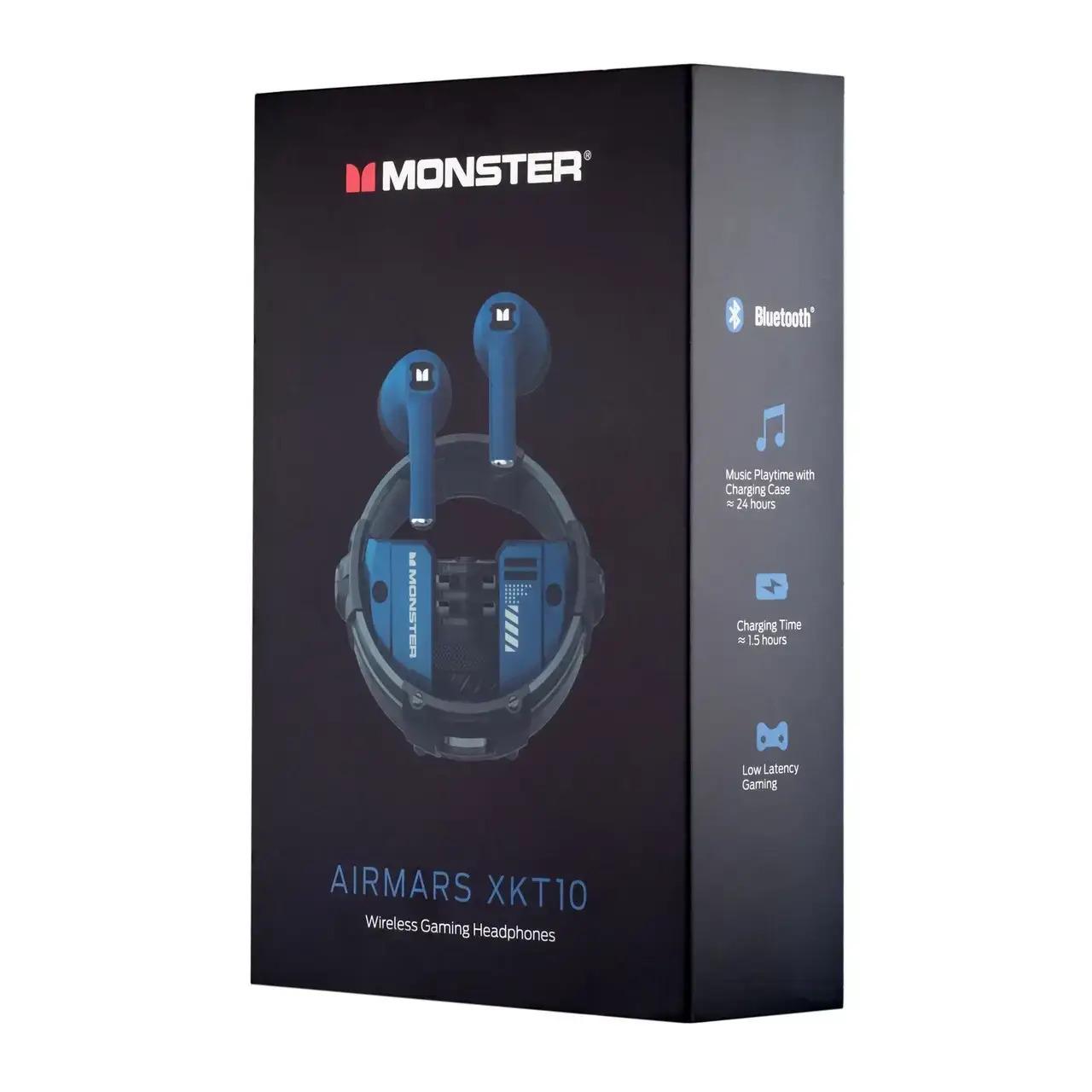 Наушники беспроводные Monster Airmars XKT10 Blue (XKT1011) - фото 5