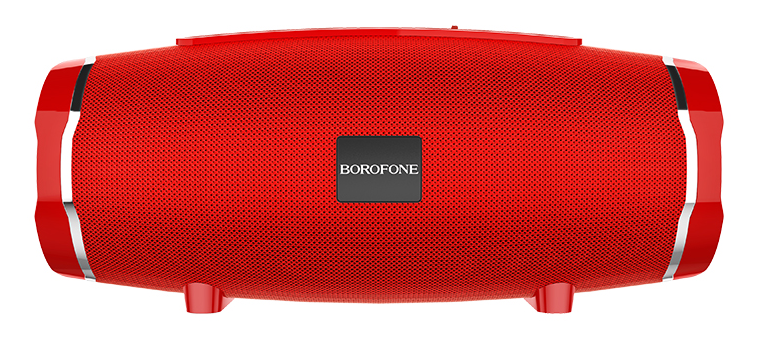 Портативна колонка Borofone Br3 Rich sound IPX5 AUX/SD-card/Bluetooth/USB/FM-Radio Червоний (21d0e4d3) - фото 2