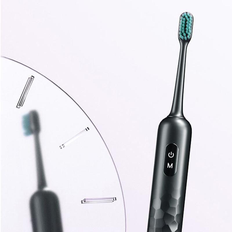 Зубна щітка електрична Enchen Electric Toothbrush Aurora T3 Green (1880501774) - фото 3