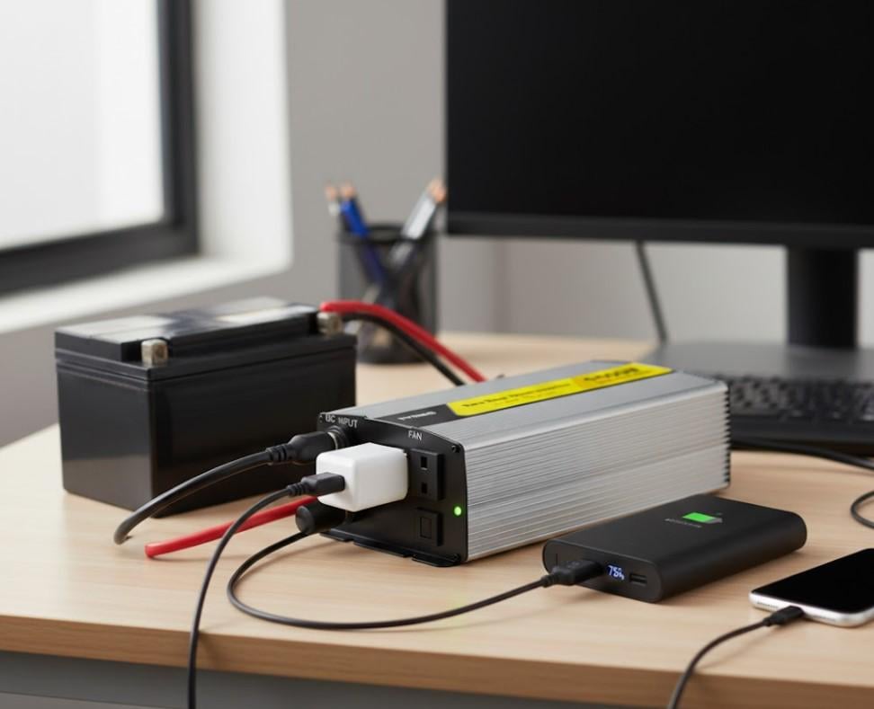 Автомобильный инвертор JYINS 12-220 В 1000 Вт с чистой синусоидой (2104618825) - фото 8 Автомобильный инвертор JYINS 12-220 В 1000 Вт с чистой синусоидой (2104618825) - фото 8